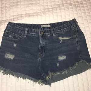 Free People Denim Shorts